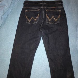 Wrangler q-baby riding jeans